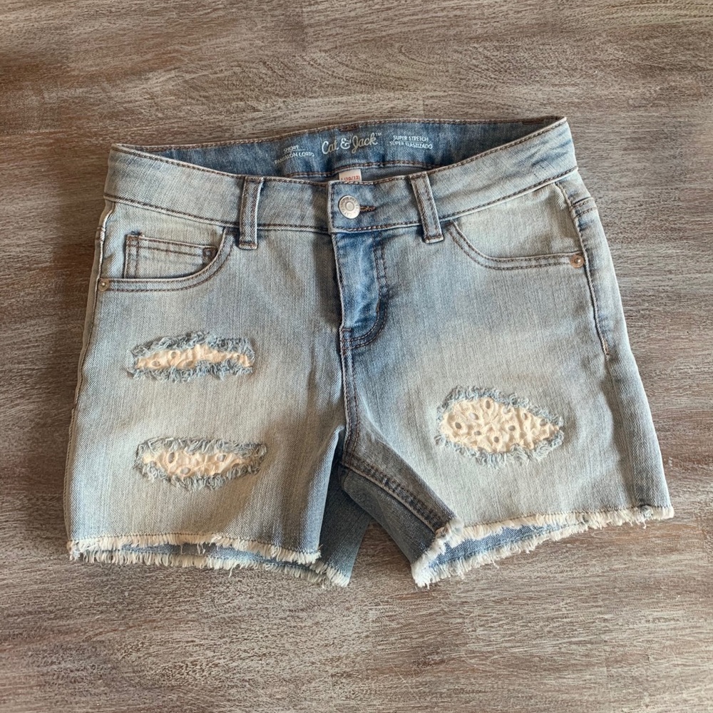 Cat and Jack denim Jean shorts